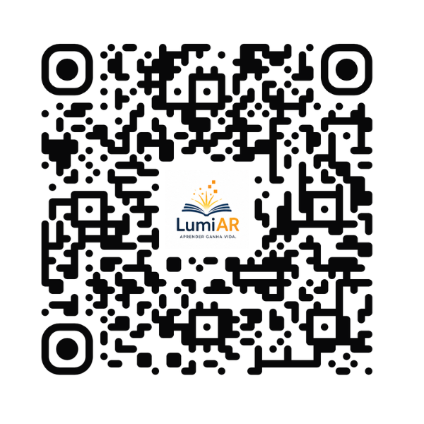 QR code de acesso ao aplicativo LumiAR